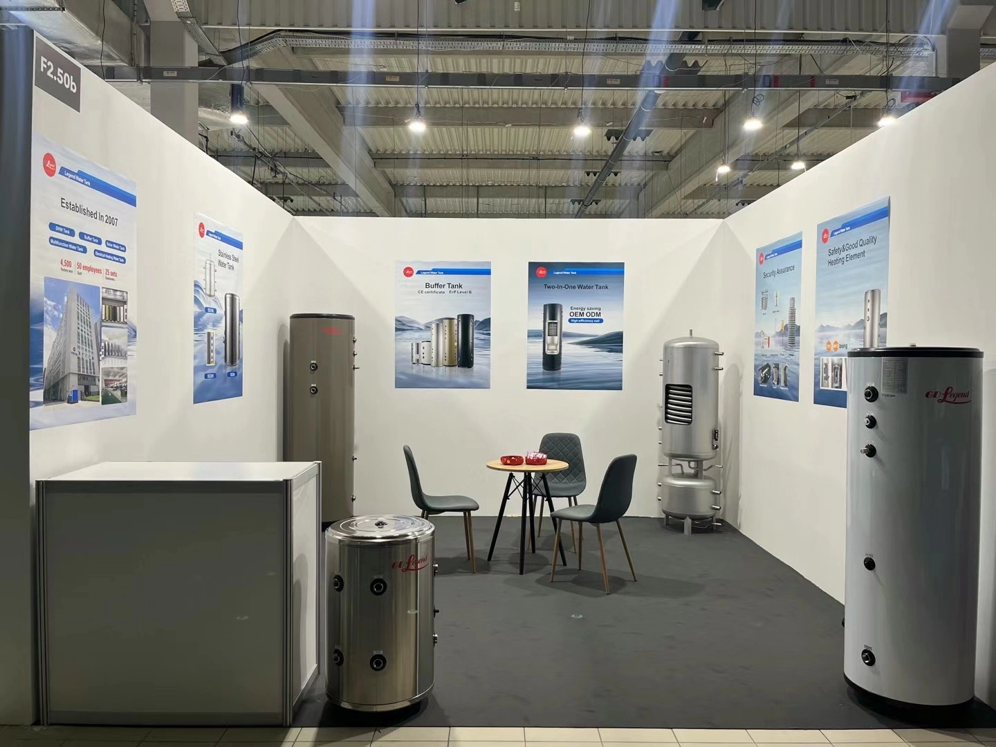 Foshan Legend en HVAC EXPO Varsovia 2025: Conexión con las necesidades de agua caliente de Polonia