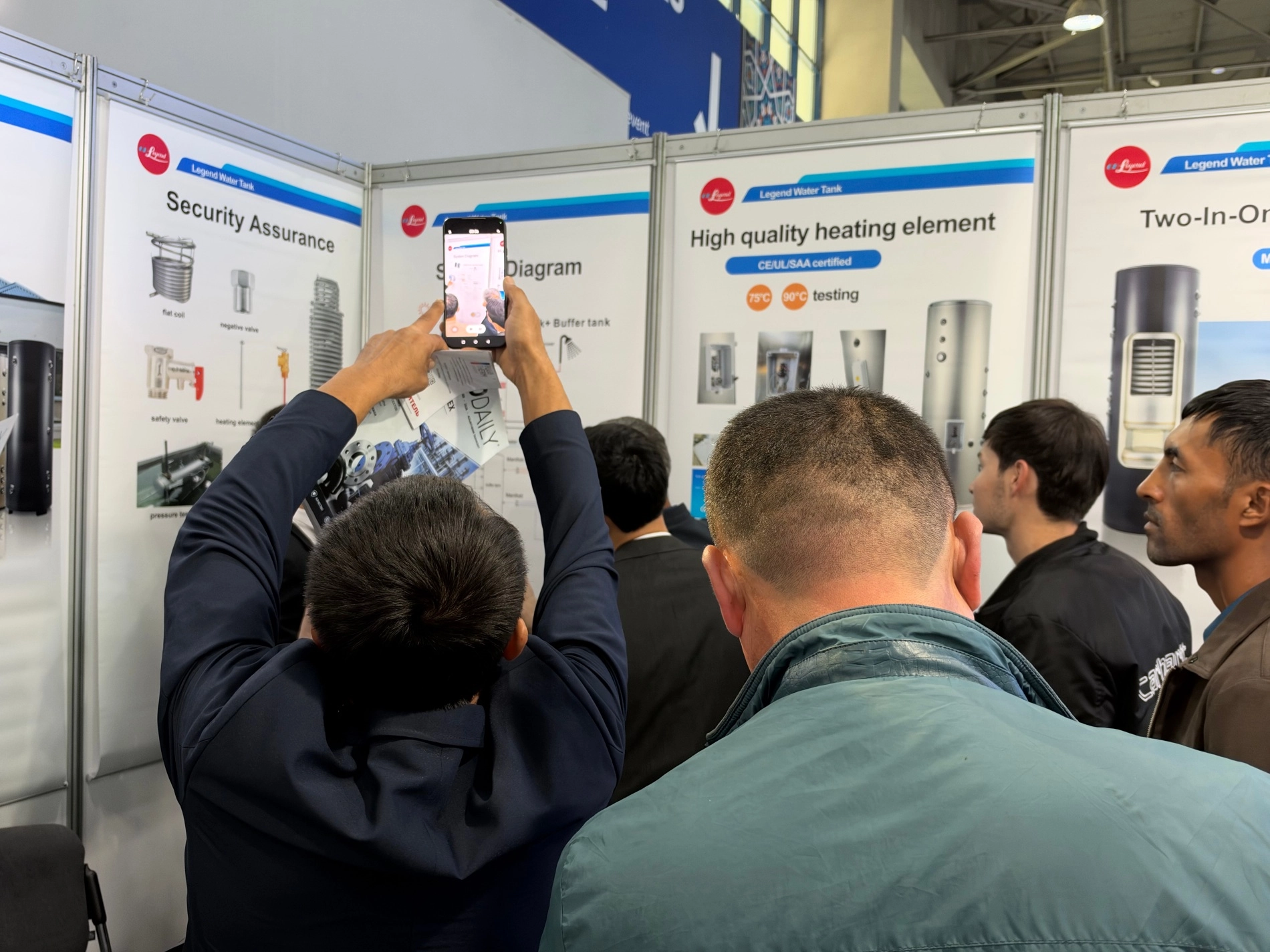 2026 Exposición AquaTherm Tashkent Intercambio in situ